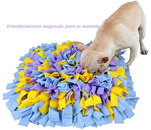 Voarge Alfombrilla para perros para entrenamiento de mascotas, juguete para la alimentación de los animales domésticos, promueve habilidades de alimentación naturales