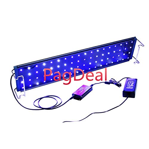 WANGYAN1886-Aquarium Light Cree llevó la luz del Acuario WiFi Oscurecimiento programable Coral Reef Leds Regulable Amanecer Puesta de Sol for 90-120cm Pecera Luces del Tanque de Peces (Color : D)