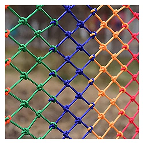 WANXMITE Red Balcon Red de Red de Color Red Decorativa, Escalera Cierre de Cuerdas Nietas al Aire Libre Swing Garden Garden Fence Net, Net de Seguridad para Patio de recreo (tamaño : 3x9m(9x29ft))