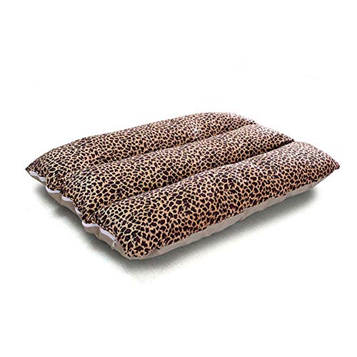 WEWE Perrera Camas del Animal Doméstico,extraíble Lavable Amortiguador De La Cama Perro Super Felpa para Camas para Perros Y Gatos-a 75x50x12cm(30x20x5inch)