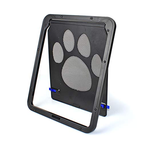 WHCCL Puerta de mosquitera para Mascotas - Puerta de mosquitera para Gatos - Amortiguación silenciosa Anti-mordida y Regreso rápido para Perros y Gatos pequeños