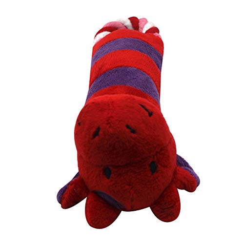 wirlsweal Mascota Perro Gatos Cachorro algodón Cuerda Ganado Caballo Elefante Peluche muñeca chillido Mastic Rosa