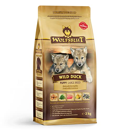 Wolfsblut Wild Duck Puppy Large, 2 kg