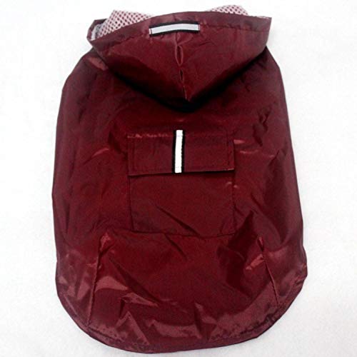 WOOAI Chubasquero impermeable para perros grandes, ropa para exteriores, para Golden Retriever Labrador Husky Big Dogs