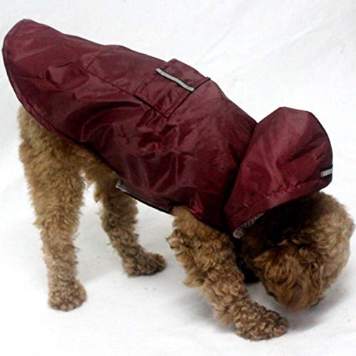 WOOAI Chubasquero impermeable para perros grandes, ropa para exteriores, para Golden Retriever Labrador Husky Big Dogs