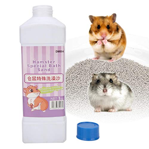 Wosune Arena de baño, Arena de baño de Mascotas, Conejo Arena de baño Cobaya Conejo Chinchilla para hámster