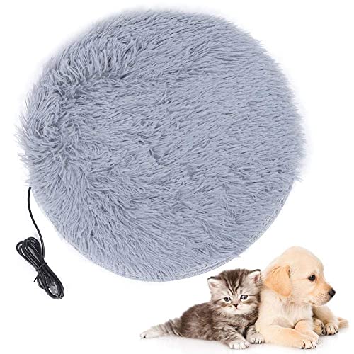 WYQQ Almohadilla eléctrica para Mascotas, Perros, Gatos, Conejos, Almohadilla térmica, Carga USB, Manta eléctrica para Mascotas, 28 ℃, Alfombrilla térmica de Temperatura Constante, Alfombrilla de