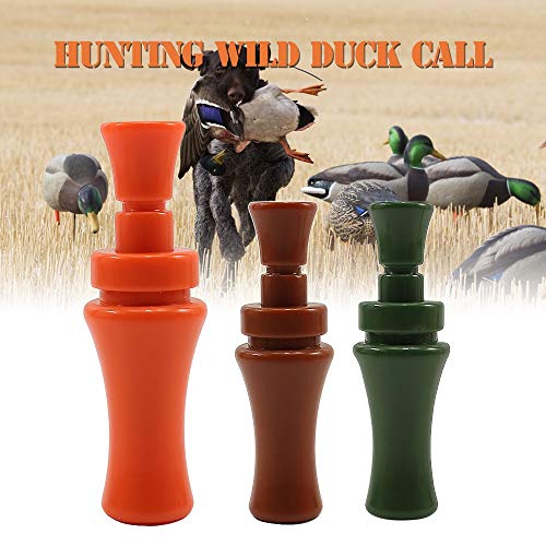 XBF-Decoy, Nuevo Pato Silbato Caza Señuelo Sonido Cazador Señuelo Caza Llamada Pato Trampa de Voz Silbato para Cazadores Accesorios de Caza (Color : Verde)