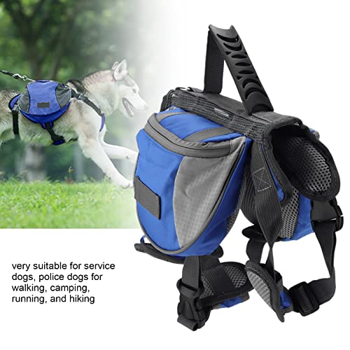 XINL Alforjas para Perros de Caza, Mochila Práctica Impermeable para Perros, Transpirable para Perros Grandes para Perros Medianos para Perros Pequeños(S)