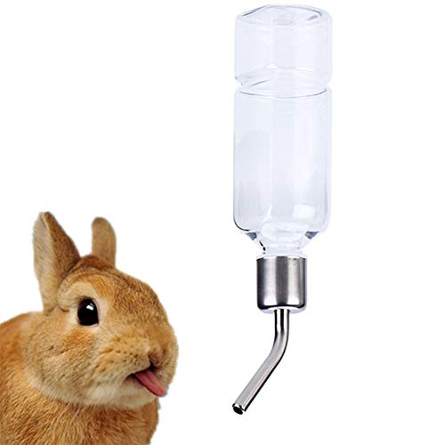 Yongkanghappy Bebedero Conejo Bebedero Cobaya Automático alimentador del Animal doméstico Animal Botella de Agua para Beber dispensador Jaula Bebedor de Agua