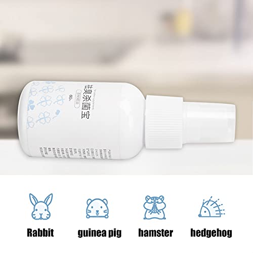 YongliJc Spray refrescante para Mascotas, Desodorante para Mascotas, Aceite Esencial de árbol de té, Desodorante para hámster, Spray refrescante para habitación, Suministros de Limpieza para Mascotas