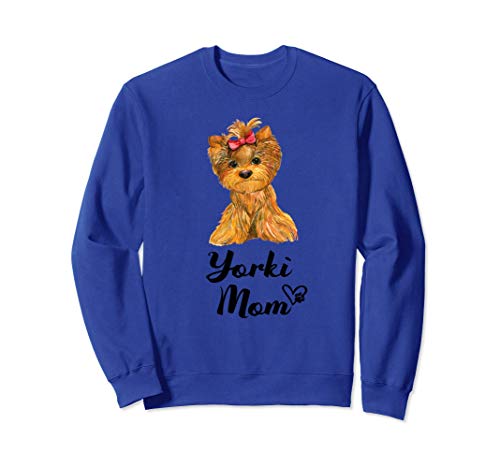 YORKI MOM perro regalo de mamá madre YORKSHIRE TERRIER Sudadera