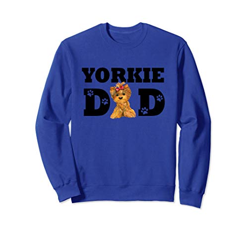 Yorkie Dad Papá Yorkshire Terrier Perro Perrito Sudadera