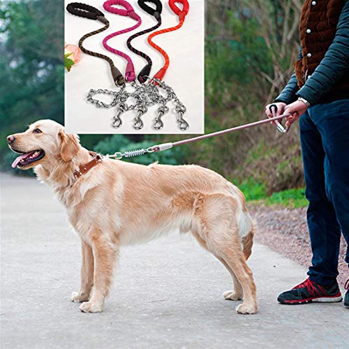 ZHIZI Herramientas multiusos y accesorios 2 dientes de perro de acero inoxidable, giratoria 360 Ganchos, Usado cubos, cubos for piensos de animales domésticos, caballos de granja, los perros doméstico