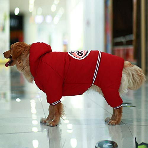 ZHXY Chaqueta con Capucha para Mascotas Perro Abrigo de Invierno cálido a Prueba de Viento Mantenga Ropa Abrigada para Perros,Chaqueta Abrigada Perros,para Perros pequeños,medianos y Grandes.