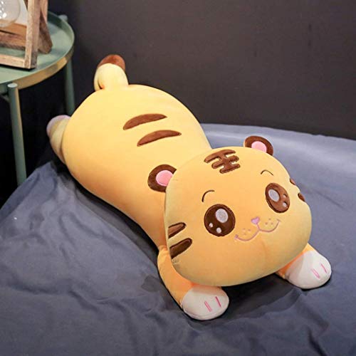 ZMDZA Juguetes de Peluche, Tigre del Juguete de Felpa, Alto Rayas Sentado Tigre de Peluche Animal (Size : Height 70cm)