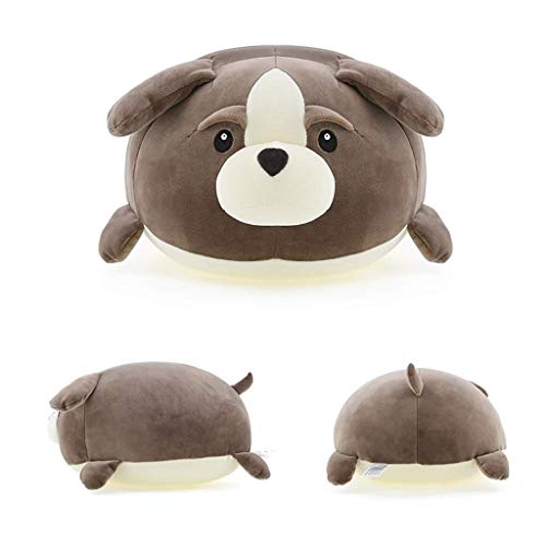 ZMDZA Muñeca de Juguete de Peluche de Juguete de Felpa-Animal Relleno del Perrito Que Abraza la Almohadilla Mejor Regalo for la Navidad, Acción de Gracias (Tamaño: Altura 39 CM) (Color : A)