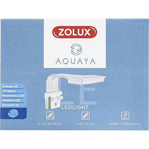 Zolux LED Light Aquaya Blanco Plafón Touch Iluminación Acuario