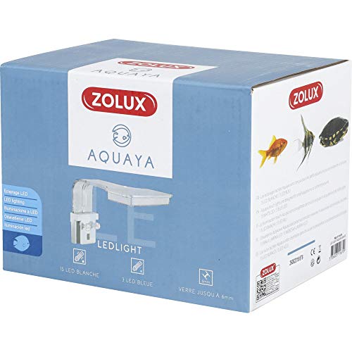 Zolux LED Light Aquaya Blanco Plafón Touch Iluminación Acuario