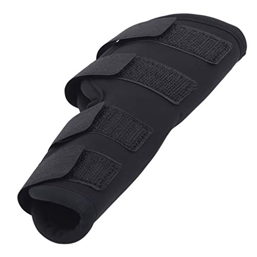 ZYYXB Soporte para patas delanteras de perro para patas delanteras y coderas, ayuda con lesiones de ligamento, esguinces y pérdida de estabilidad causada por artritis, color negro (S)